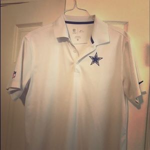 Men’s Nike did fit cowboys polo